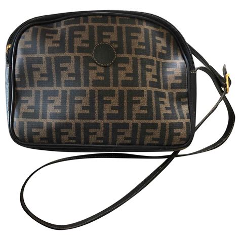 fendi zucca crossbody strap|fendi zucca bag vintage.